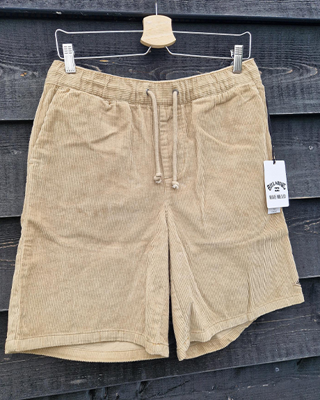 Billabong Larry cord short khaki