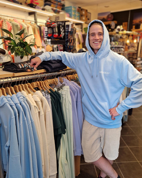 Moana Six original hoody soul blue
