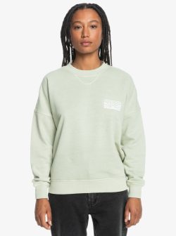 Quiksilver uni oversized crewneck sage