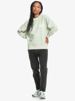 Quiksilver uni oversized crewneck sage - Afbeelding 3