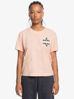 Quiksilver Uni Tshirt peach (last sizes: M & L) - Afbeelding 3