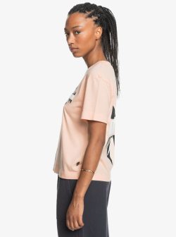 Quiksilver Uni Tshirt peach (last sizes: M & L) - Afbeelding 2