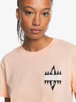 Quiksilver Uni Tshirt peach (last sizes: M & L) - Afbeelding 4