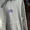 Rising sun hoodie white | lila (unisex) - Afbeelding 2