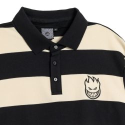 Spitfire Rugby Longsleeve Offwhite black - Afbeelding 3
