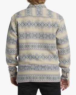 Billabong Jacquard flannel taupe - Afbeelding 3
