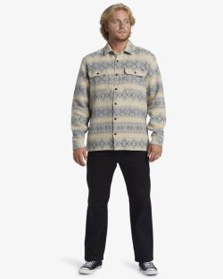 Billabong Jacquard flannel taupe - Afbeelding 4