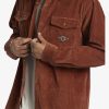Billabong Bongdays cord blouse rust