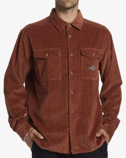 Billabong Bongdays cord blouse rust - Afbeelding 3