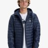 Quiksilver Scaly hood puffer jas navy