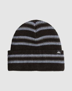 QUIKSILVER split beanie black BLUE