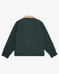 Billabong Barlow sherpa jacket bottle green - Afbeelding 5