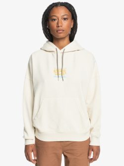 Quiksilver uni oversized hoody Off white - Afbeelding 2