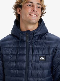 Quiksilver Scaly hood puffer jas navy - Afbeelding 3