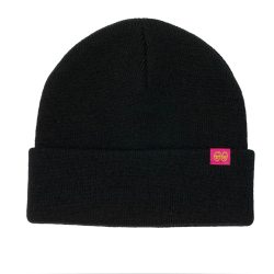 Krooked eyes beanie black
