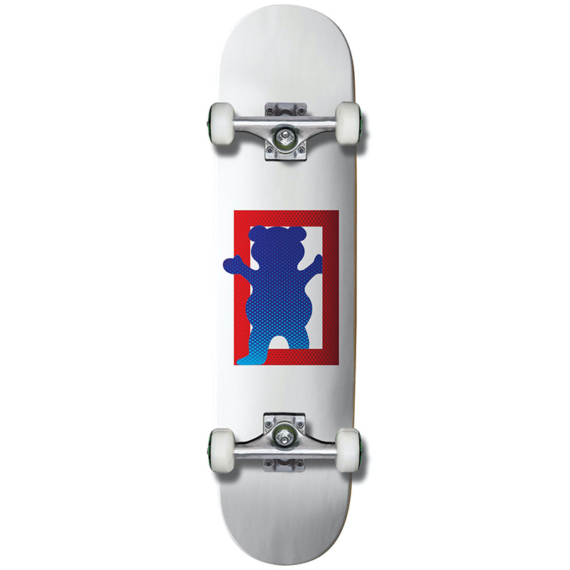Grizzly out the box Complete Skateboard 8.0