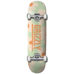 Grizzly Power Flower Complete Skateboard Mint 8.0