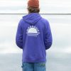 Moana Six rising sun Hoody bright purple - Afbeelding 2