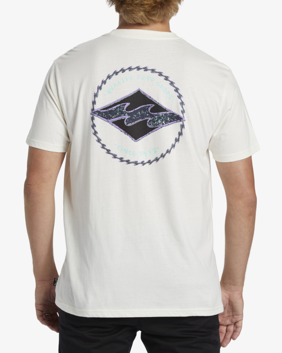 Billabong rotor diamond t-shirt offwhite