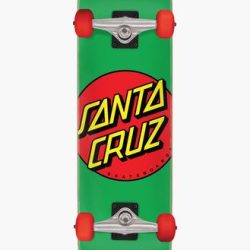 Santa Cruz Classic Dot Mid Green 7.875" Complete Skateboard