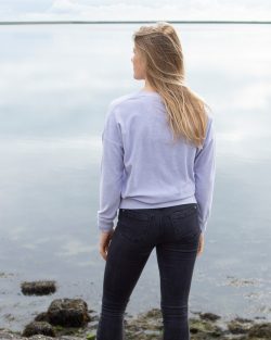 Moana Six rising sun terry towel dames sweater lilac haze - Afbeelding 2