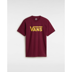 Vans classic tee burgundy spicy