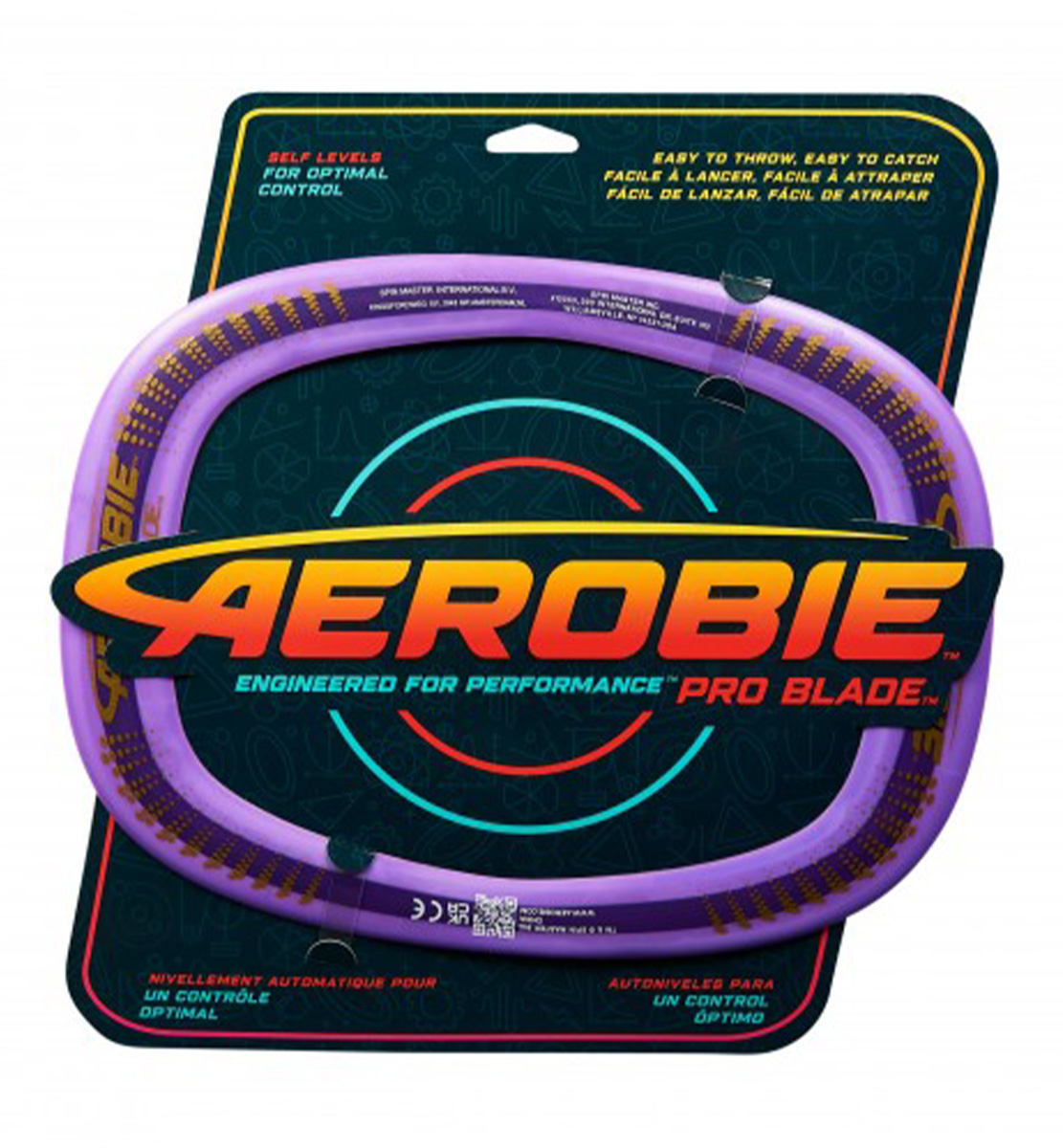Aerobie pro blade (frisbee paars)