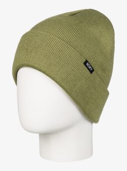 Roxy tropical snow beanie green