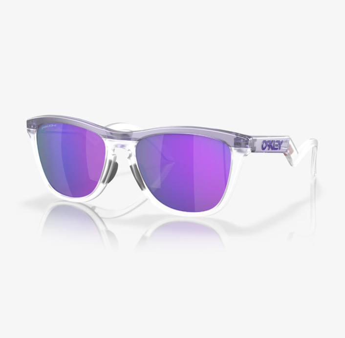 Oakley Frogskin Hybrid matte trans lilac/clear prizm violet