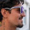 Oakley Frogskin Hybrid matte trans lilac/clear prizm violet - Afbeelding 2