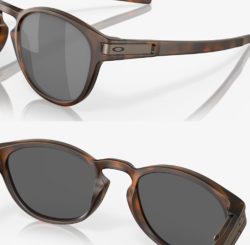 Oakley Latch matte brown tortoise prizm black - Afbeelding 3