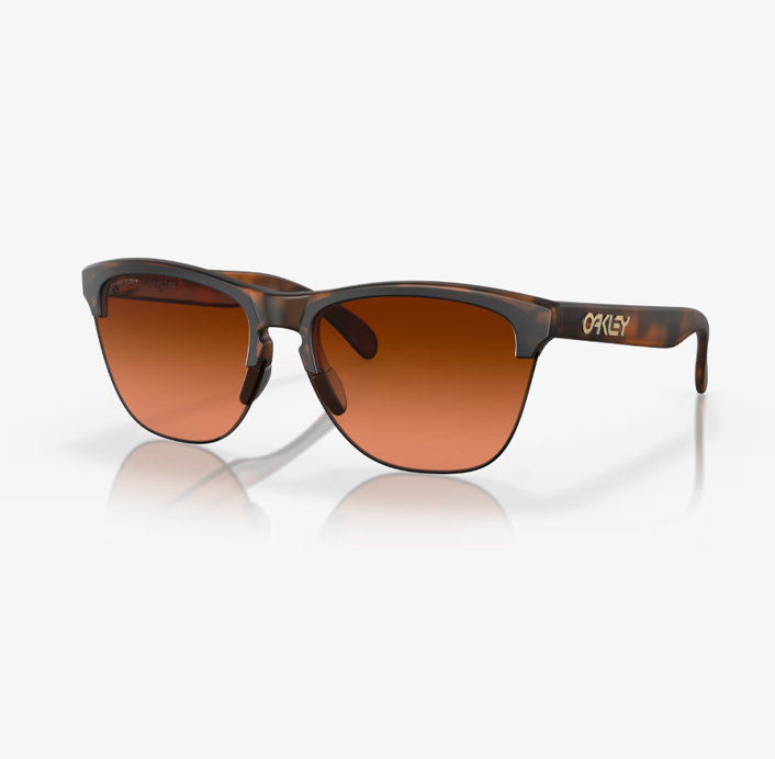 Oakley Frogskin Lite matte brown prizm Brown gradient