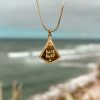 Ocean Eye - oceaan ketting Laguna Treasures (zilver of goud) - Afbeelding 3