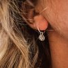Palm oorbellen zilver - Laguna Treasures
