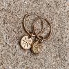 Palm oorbellen goud - Laguna Treasures - Afbeelding 2