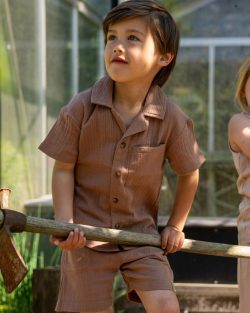 Koko Noko  Shorts Faded brown - Afbeelding 2