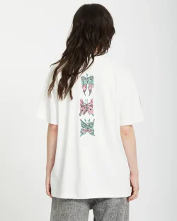 VOLCOM FA ALIX 3 TEE S/S STAR WHITE - Afbeelding 2