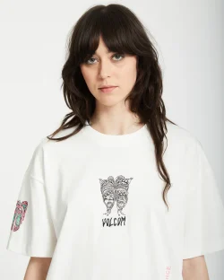 VOLCOM FA ALIX 3 TEE S/S STAR WHITE - Afbeelding 3