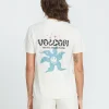 VOLCOM FA F RYGALSKI TEE S/S BONE - Afbeelding 2