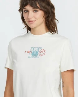 VOLCOM FA F RYGALSKI TEE S/S BONE - Afbeelding 3