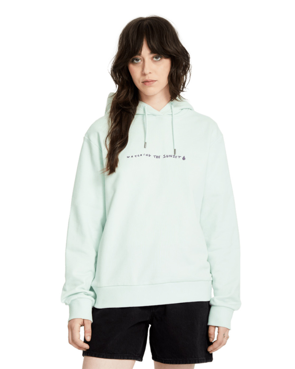 VOLCOM FLOWISH PO FLEECE CLOUD BLUE