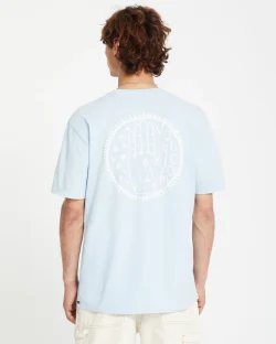 VOLCOM HANDSTONE PW SST PREMIUM TEE CAROLINA BLUE - Afbeelding 3