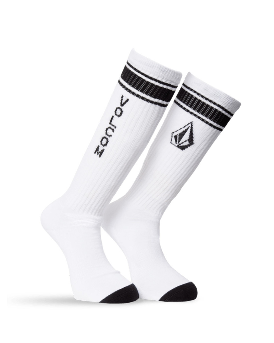 VOLCOM HIGH STRIPE SOCK PR SOCKS WHITE (Updating)
