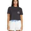 VOLCOM POCKET DIAL TEE S/S VINTAGE BLACK