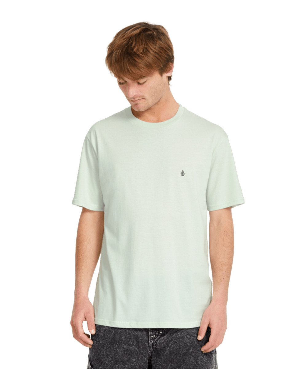 VOLCOM STONE BLANKS BSC SST S/S BASIC TEE CLOUD BLUE