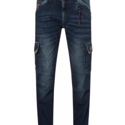 Timezone Regular RogerTZ cargo pant rough navy wash