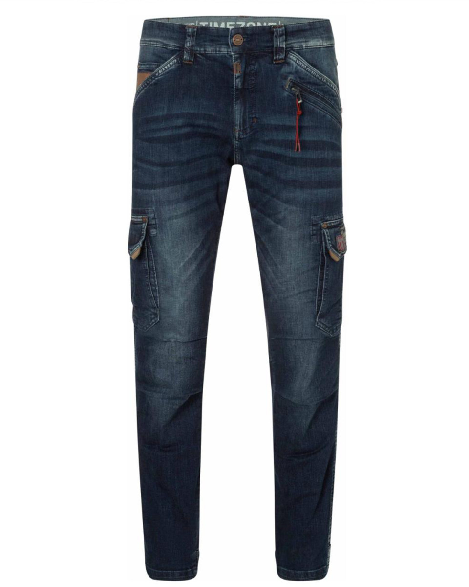 Timezone Regular RogerTZ cargo pant rough navy wash