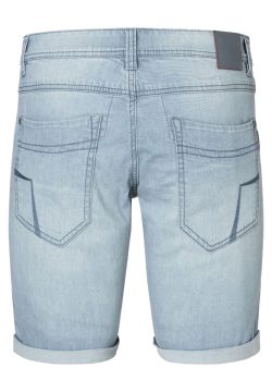 Timezone Slim ScottyTZ Short used blue grey wash - Afbeelding 4