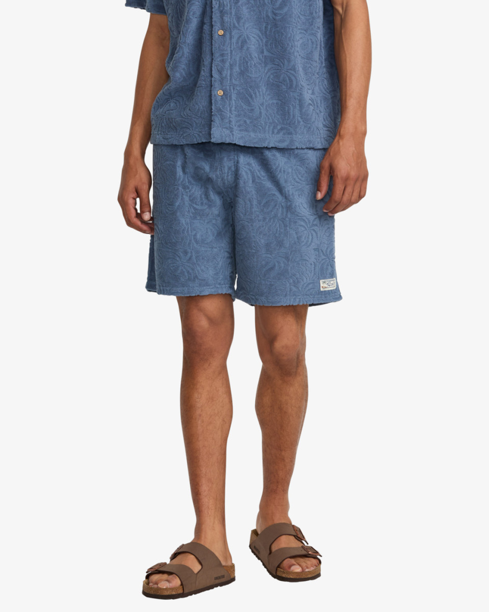 RVCA PALMS DOWN EXOTICA ELASTIC 17 VINTAGE NAVY