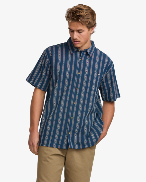 BILLABONG SUNDAYS JACQUARD SS MIDNIGHT